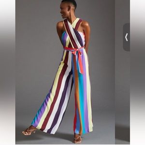 Plenty by Tracy Reese Criss Cross Jumpsuit size M from Anthropologie